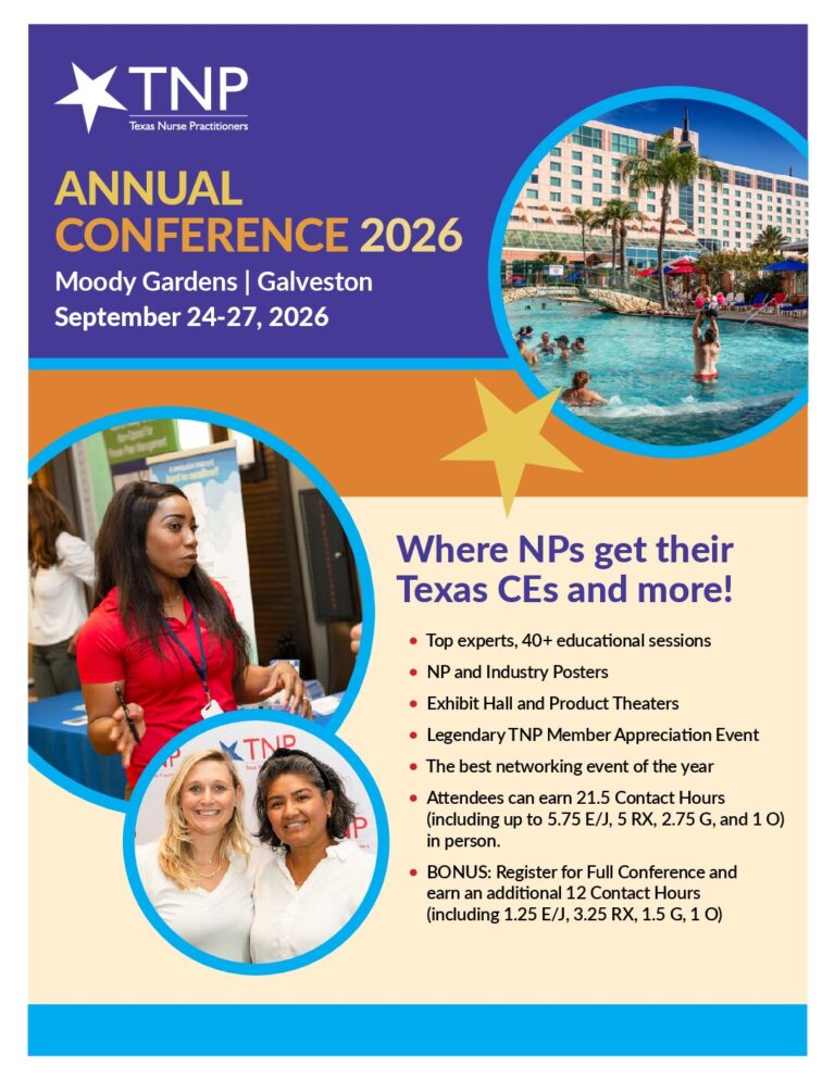 Annual Conference 2026 - Texas Nurse Practitioners